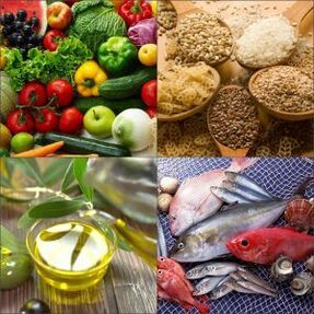 Foods of the Mediterranean diet