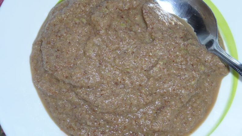 flaxseed slimming porridge