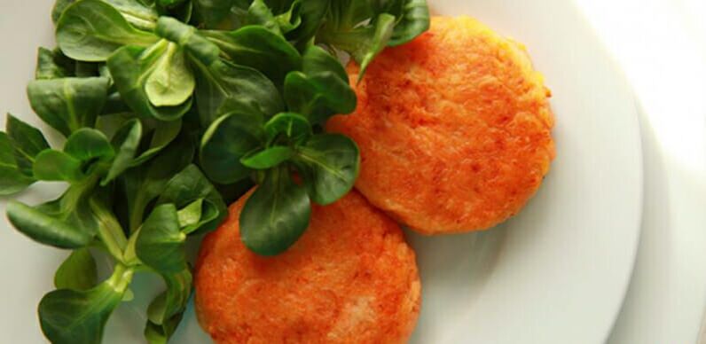 Herbal carrot cutlets for high cholesterol