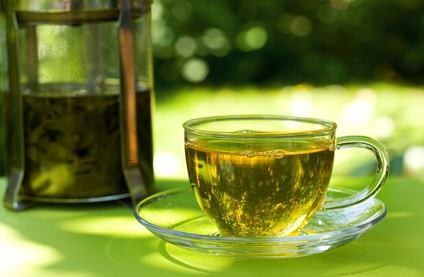 Green tea is the basis of one of the water-based diet options