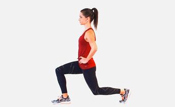 Lunges are an effective exercise for pumping up your leg muscles. 