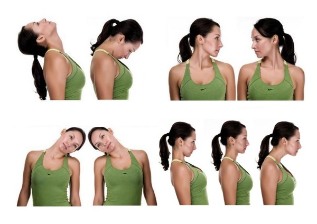 the training of the neck